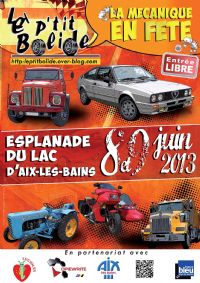 La mécanique en fête. Du 8 au 9 juin 2013 à Aix les Bains. Savoie. 